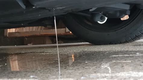 tesla leaking water underneath|Water dripping from bottom of car 